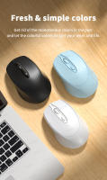 Ratón Inalámbrico Ergonómico Bluetooth 1600DPI Recargable Para MacBook Tablet Computadora Portátil 2.4GHz USB Accesorios De Configuración PC - details 8