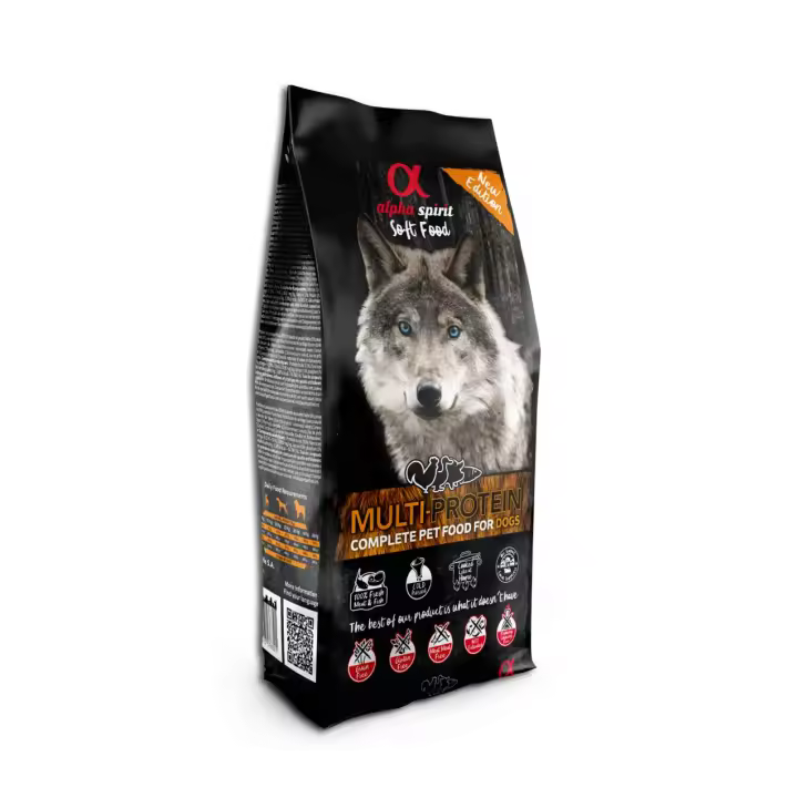 Alpha Spirit Semihúmedo Multiprotein 1,5kg - 1