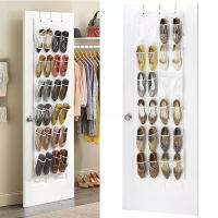Organizador De Zapatos De Pared 24 Compartimentos Resaltador De Espacio Para Armario Y Dormitorio Soporte Colgante Para Zapatos - details 0
