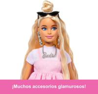 Barbie Deluxe Style nº3 vestido lazo rosa Mattel HYV27 - details 3