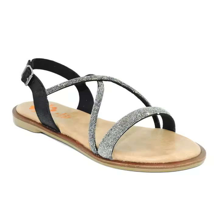Sandalias marca Porronet modelo 2908Ne para mujer en color negro - 1
