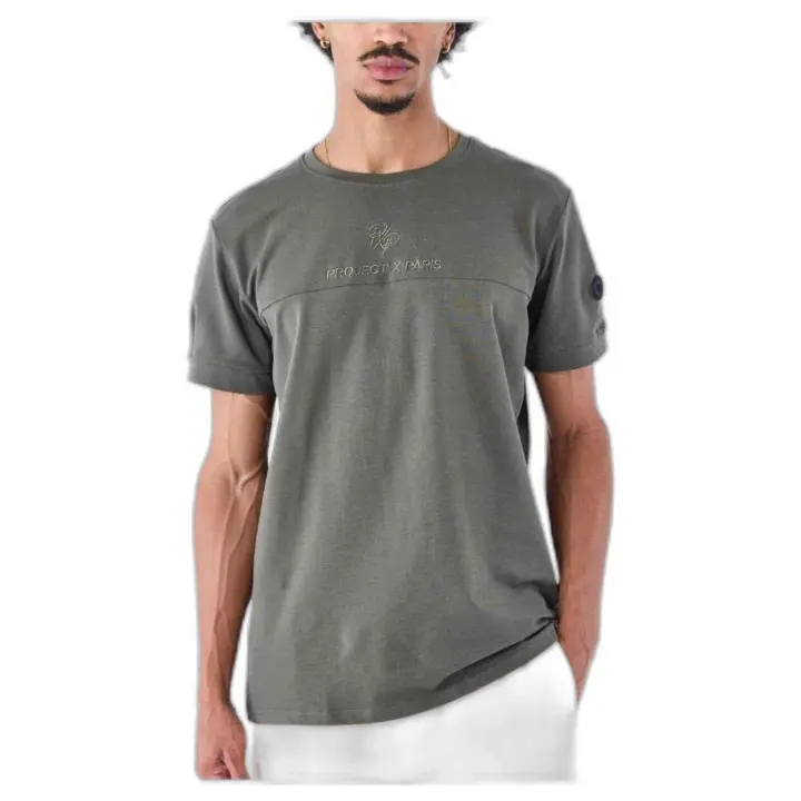 Camiseta de Manga Corta Project X Paris  para hombre en color gris - 1