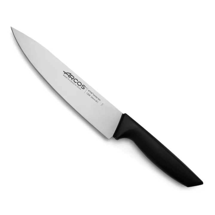 Arcos Serie Niza - Cuchillo Cocinero - Hoja de 200 mm - Mango Color Negro - 1
