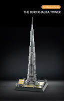 Bloques De Construcción Burj Khalifa 580 Piezas Para Adultos Y Niños Modelos De Arquitectura Educativos Regalo Para Niños Y Adultos - details 0