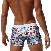Ropa De Baño Para Hombre Shorts De Natación Con Impresiones Multiespeciales Elasticidad Para Playa Y Surf Estilo De Verano Traje De Baño Corto De Nylon Y SPANDEX - details 7