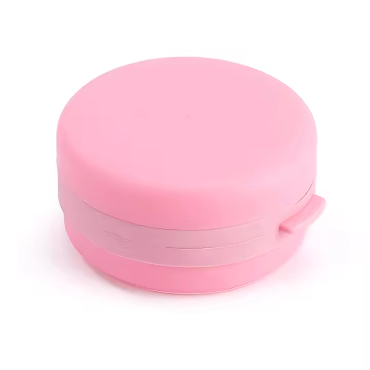Cepillo De Baño Portátil Con Estuche De Jabón Y Esponja De Silicona Cepillo De Masaje Para El Cuerpo Y Pelo Herramienta De Limpieza Personalizada - 1