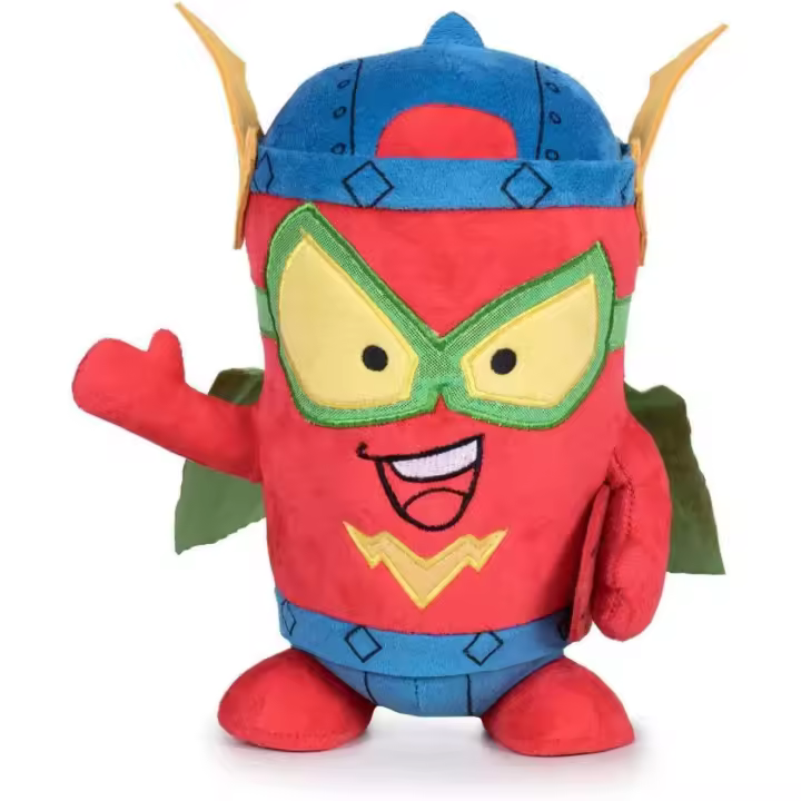 Peluche SUPER ZINGS - KID FURY - Peluche coleccionable - 27 cm - RIVALS OF KABOOM - Este peluche es ideal para abrazar y exhibir - Super suave - Alta calidad - Mayores de 1 año - 1