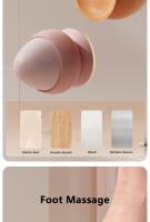 Bola De Masaje De Silicona Sólida Con Ventosa Para El Cuello De La Pata Y La Cintura Alivio Del Dolor Muscular Relajación Fitness Yoga Forma De Maní - details 3