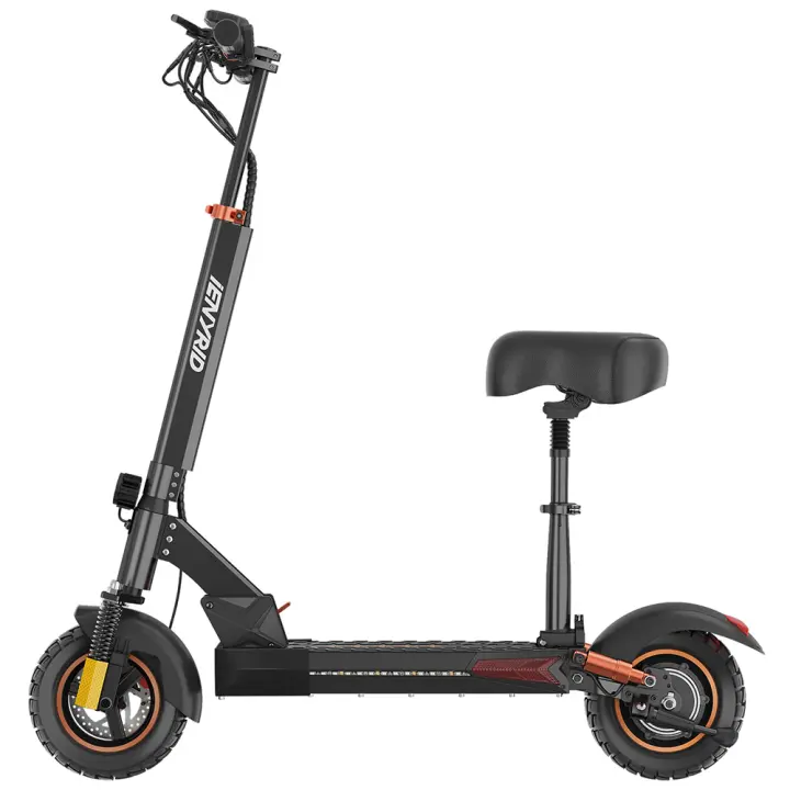 Scooter eléctrico IENYRID  4 series Pro S+, motor de 800W, batería de 48V 12.5AH, neumático de 10 pulgadas, velocidad máxima de 45km/h, autonomía de 20-30km, frenos de disco dobles, absorción de impactos doble, pantalla LCD - 1