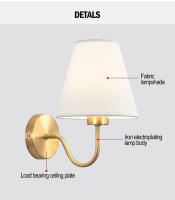 Lámpara De Pared Recargable LED RGB Retro Con Luz Wireless Desmontable Para Dormitorio Pasillo Sala De Estar Iluminación No Dimmable Material Aluminio - details 9