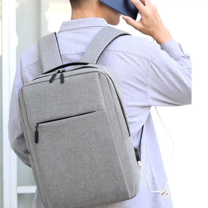 Nueva Mochila Versátil 2024 Con Cargador USB Impermeable Para Negocios Y Escuela Con Portátil Incluye Material De Nylon - 1