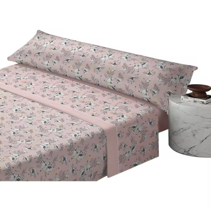 Summer Microfiber Sheet Set - Three-piece Set, Stylish and Casual, Durable - 1