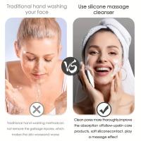 Cepillo De Limpieza Facial De Silicona Impermeable Para Hombres Cepillo Manual De Cuidado De La Piel Sin Fuente De Alimentación - details 2