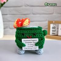 Muñeco De Crochet Divertido Para Decoración De Hogar Y Piso Estilo Moderno Regalo De Navidad Ornamento De Textil Y Fibra - details 9