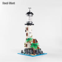 Bloques De Construcción Creativos De Pescador De Village 2340PCS Torre De Mar LED Luz Bricks Juguetes Regalos Para Niños Y Niñas De Más De 14 Años - details 3
