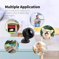 Cámara de Seguridad WiFi Compacta with Part Trasera Magnética, Recargable por USB, Controlada por App para Vigilancia en Hogar y Oficina - Blanco y Negro, Grabación en Bucle 24/7, soporte Multi-Usual - details 6