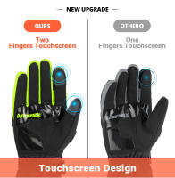 Guantes De Motocicleta Para Invierno Impermeables Gant Moto Tacto De Pantalla Hombres Completo Dedos Guantes De Conducción De Motocicleta - details 0