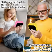 Electrónico Tic TAC Toe Bolt, Juegos de Viaje Portátiles 3 en 1, Juegos para Niños para Educación y Crecimiento de la Memoria,Juego de Fiesta Familiar, Regalos De Cumpleaños para Todas Las Edades. - details 10