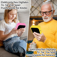Electrónico Tic TAC Toe Bolt, Juegos de Viaje Portátiles 3 en 1, Juegos para Niños para Educación y Crecimiento de la Memoria,Juego de Fiesta Familiar, Regalos De Cumpleaños para Todas Las Edades. - details 10