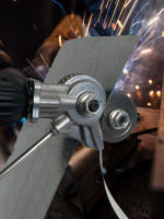 Cortadora De Placas De Metal Para Taladro Eléctrico Doble Cabeza Corte Preciso Fijación Con Tornillo Herramienta Eléctrica Para Metalworking - details 6