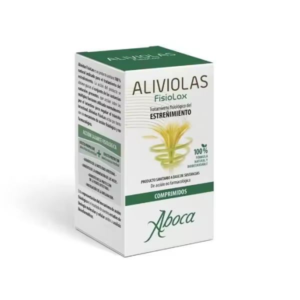 ABOCA ALIVIOLAS FISIOLAX 90 COMPRIMIDOS - Alivio Natural - Mejora la Digestión - 1
