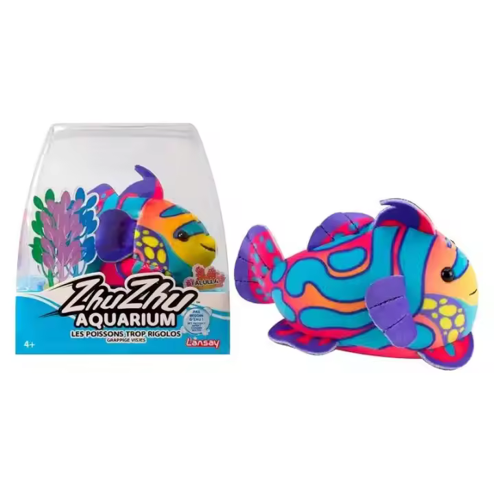 Pez interactivo Zhu Zhu Fish Sebastian el pescado mandarin 51121sZ1000 Toy Partner - 1