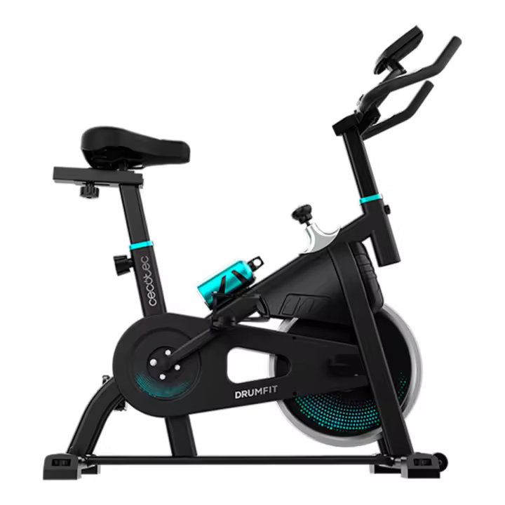Bicicleta estática Cecotec DrumFit Indoor 10000 Teseo pantalla LCD negro - 1