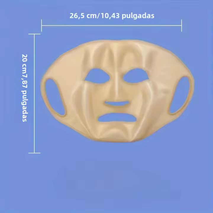 Cubierta De Mascarilla De Silicona 3D Antideslizante Anti-caída Herramienta Para Prevenir La Evaporación De La Humedad - 1