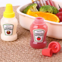 Mini Botellas De Squeeze Para Condimentos 25ml Jars Dispensadores De Miel/Ketchup/Salsa De Soja/Aderezos Para Almuerzo Recipientes Comestibles Ecológicos - details 5