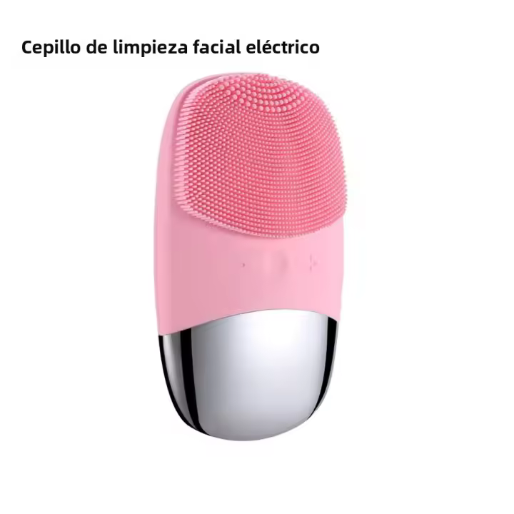 Cepillo De Limpieza Facial Eléctrico Sonic Limpiafaccia Scrubba Massajeador De Piel Herramientas De Cuidado De La Piel Recargable IPX-7 - 1