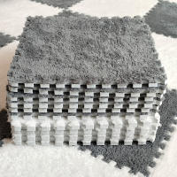 Carpetas De Piso De 20 Piezas Estilo Ins Para Habitación Dormitorio Y Sala De Estar Resistentes a Manchas Y Splicing Tamaño 30x30 Cm Para Niños - details 2