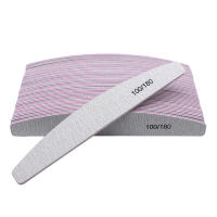 10Pcs Bloques De Lijado Para Uñas 100/180 Y Pulido Para Uñas De Gel UV Herramientas De Manicura Y Pedicura Cuidado De Uñas Grey Boat - details 5