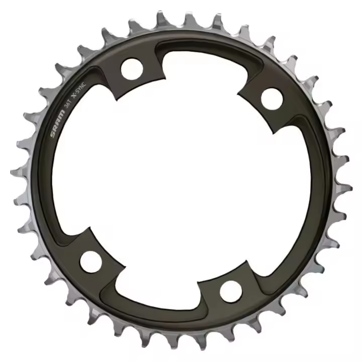 Sram Plato Road X-sync 107 Bcd Negro - 1