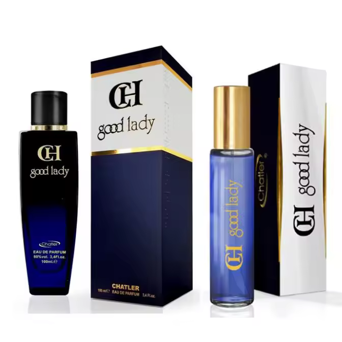 PACK GREAT O GOOD LADY (130ML)-----EAU DE PARFUM GREAT LADY 100ML Y EAU DE PARFUM GOOD LADY 30ML -----30ML PERFECTO PARA EL BOLSO ---MARCA CHATLER---FRAGANCIA DURADERA, DURACIÓN 8 HORAS--- PERFUME VEGANO - 1