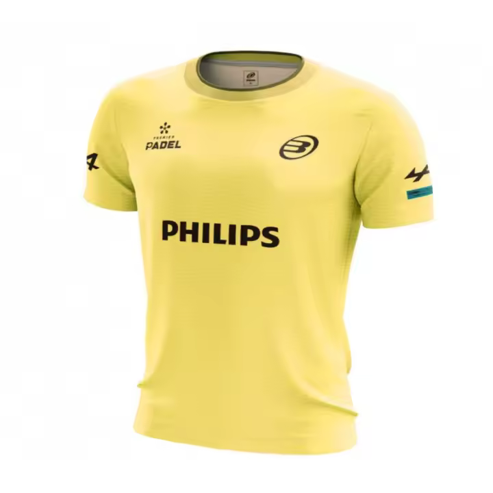 BULLPADEL MEIRA Amarilla Limon DI NENNO FW24 (Camiseta Oficial) - 1