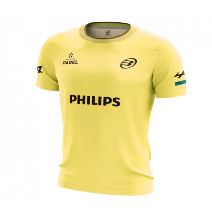 BULLPADEL MEIRA Amarilla Limon DI NENNO FW24 (Camiseta Oficial) - 1