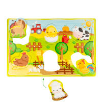 Juego Montessori Lisciani infantil con caja 3D para aprender animales, 67 piezas - details 2