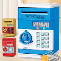 Hucha Electrónica para Niños 3-12 Años Caja Fuerte Niños Hucha Cajero Automatico Hucha con Código Caja de Monedas Banco de Dinero Divertido Caja Fuerte Juguete Regalo para Niños Niñas - details 5