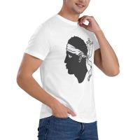 Camiseta Personalizada Corsica Con Bandera Y Nombre Impreso Estilo Casual Para Hombres Camiseta De Algodón Para Todas Las Estaciones - details 3