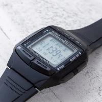 reloj unisex clásico digital Casio Databank DB-36-1A Telememo 30 LED Hora doble water resist 50m - details 0