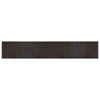 vidaXL Alfombra rectangular bambú 70x400 cm Color Negro,  Natural,  Marrón y mas Alfombras de área  Alfombra de Piso para Sala de Estar Dormitorio Habitación Salón - details 1