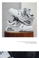 Zapatos De Hombre Casual Zapatillas Deportivas Verano Plataforma Moda Lujo Skate Tenis Cuero Zapatos De Correr Al Aire Libre Talla Verdadera - details 7