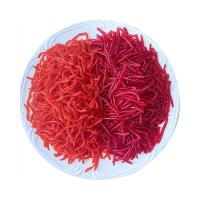 100pcs Bote De Polillas Suaves Simuladas Biónicas Sancho Artificial Pesca Cebo Realista Para Agua Dulce Y Mar Lanzamiento De Caña De Pescar - details 8