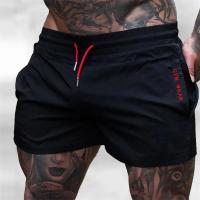 Shorts De Entrenamiento Para Hombre Verano 2024 Fitness Running Maratón Pantalones Deportivos Transpirables Malla Suave Estilo Casual - details 1