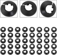 10 cubiertas Decorativas para tuberías de Agua with Brida, Placa de cubierta, protector de Drenaje para radiador (para 20mm) - details 0
