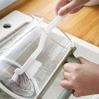 Cepillo De Limpieza Con Mango Largo Para Cubetas De Batidora Y Máquina De Leche De Soja Herramientas De Limpieza Plásticas Para Cocina Baño Y Toilette - details 0