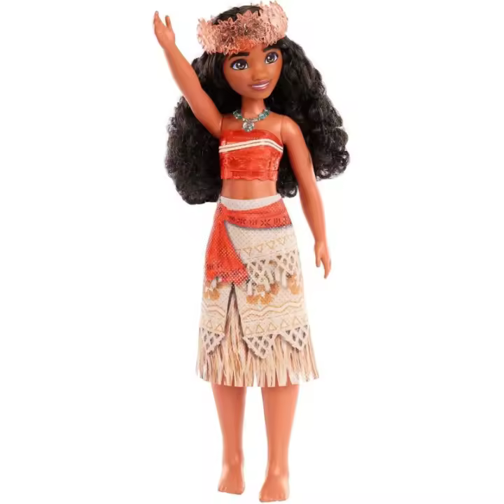 Mattel Disney Princesa Vaiana Muñeca articulada , accesorios brillantes inspirados en las películas de Disney, HPG68 CPAHPG68 - 1