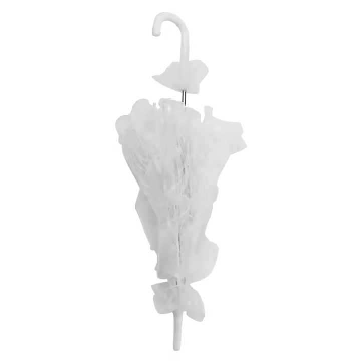 Bud Parasol de tiro de boda de encaje de seda - 1