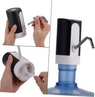 Dispensador de agua eléctrico USB-C, bomba automática portátil para botellas de 5, 8, 10, 15 y 20 litros y botellas de vidrio, para camping, oficina, gimnasio, color negro - details 1