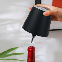 Lámpara De Botella LED Con Control Táctil Y 3 Niveles De Brillantez Luz De Noche Para Barra O Café Recargable Por Tipo-C - details 2